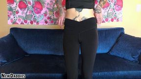 casting goth aurora anarchy - face fuck - drinks cum - best pov blowjob - rough doggystyle