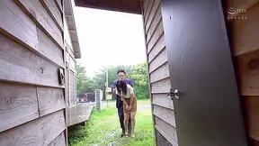 Mimi Asuka Bound into Intense Quad Blowjob Session -