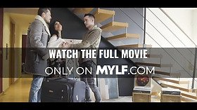Teen hoes Adrian Hush & Cara May need step daddy's comforting cock