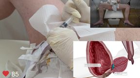 Foley Catheter Insertion with Anatomy