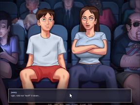 [Gameplay] Summertime Saga - Jenny is now hooked on my dick she come anytime to ri...