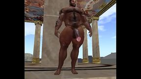 beautiful view of an amazingly handsome black hunk