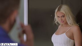 Cheating model Athena Palomino likes intensive doggy style penetration