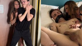 Shocking Bedroom Takeover: I Ambush and Own You in Total Domination- Taperedphysique and Fuck Buck