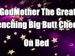 GodMother The Great Clenching Large Booty Cheeks On Couch