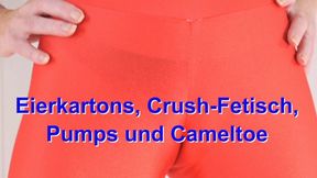 Egg cartons and pumpst - Eierkartons und Pumps