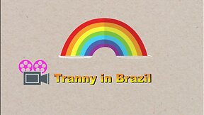 Bastidores da gravação gang bang she-male in brazil. produção by rubens