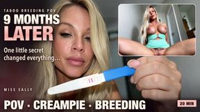 Breeding Creampie POV 9 Months Later