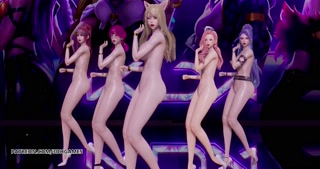 [MMD] SOMI - What You Waiting Sexy Striptease KDA Ahri Akali Kaisa Evelynn Seraphine