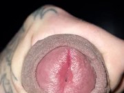 A beautiful masturbation in front of the mirror