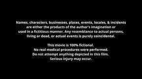 Tanned Latina nurse spreads ass while big tit gal gets foot tickled