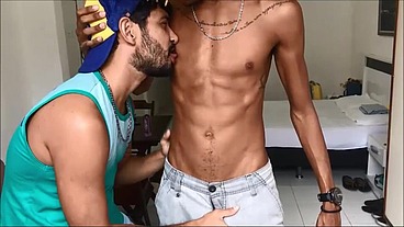 MARCOS GOIANO - BRAZILIAN BAREBACK DEEPTHROAT INTERRACIAL