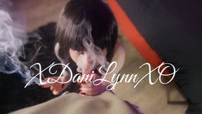 Smoking and Sucking Your Cock POV