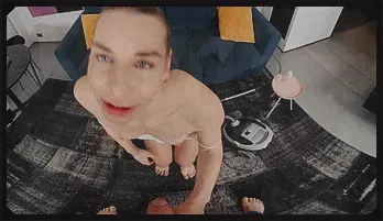 Arina Shy Gets Naughty Cleaning in VR