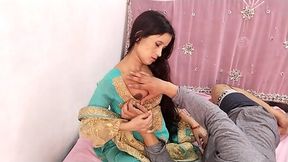 Indian Wife Preeti Bhabhi Showing Herself Off And Big Boobs