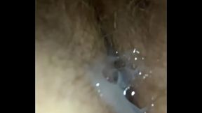 POV cumming in big-assed MILF and hairy creampie
