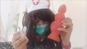 the suppository is really annoying, but the nurse performs ...