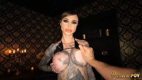Tattooed girl movie with come-hither Sasha Beart from passionpov