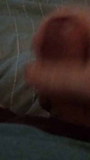 Lie Down on My Bed and Play with Cock