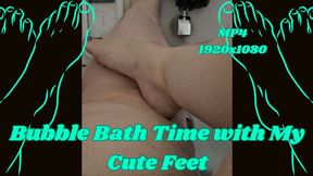 Soak in the Soapy Tub with SSBBW Rachel's Sexy Feet MP4 1920x1080