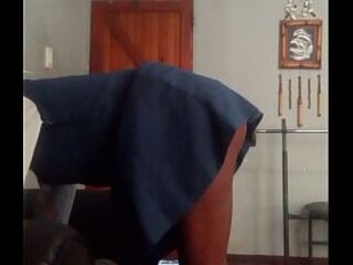 Ebony nineteen year old student banged in uniform by teacher ( roleplay )