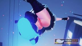 hot 3D anime ass&#x1F351;-action with Tenryuu