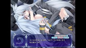 Kemonomimi Otome Takes Pleasure Under the Moon in Hentai Game Fantasy