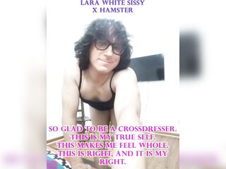 Lara White Sissy on Sissy Captions - Femboy - Trap - Tranny - Transsexual - Transgender