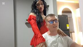 I Found My Boyfriend&#039;s Work Room and I Fuck His Ass Until I Give Him a Lot of Milk (valeria Toro)