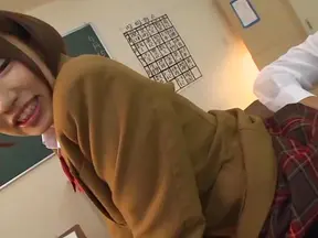 Adorable Nanase Otoha slammed to intense orgasms