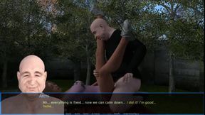 Liza's story-: guy fucks a silly girl in outdoor park - ep. 15