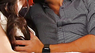 Slim brunette ts Korra Del Rio sucks cock like a pro : Part 2