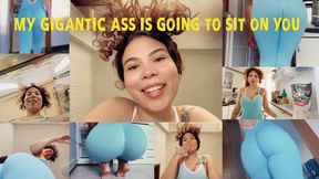 MY GIGANTIC ASS IS GOING TO SIT ON YOU - Giantes Kelly 4K