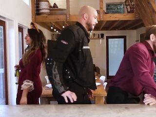 Taboo Thanksgiving Breeding Ceremony - Bi MMMFF ORGY - Steve Rickz, Tony Genius, Chloe Kreams, Aderes Quin, Cliff Jensen