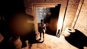 Lara solves a puzzle and gets cum in her pussy for it 3D Hentai Game