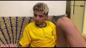 Naughty Stepmom Fucks Her Stepbrother's Friend During World Cup Game