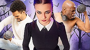 DADDY4K. SLUTTY WEDNESDAY IS CHEATING on her BF WITH BIG BLACK COCK