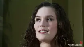 Disgraced slut gets hard and deeper in candlelit party hole