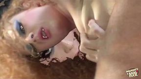 Two studs ravage the blonde's gaping holes until she's thoroughly sated