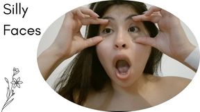 My silly and funny face inside my home