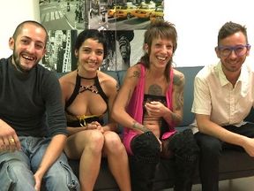 His first swinging ens in drama: DemonChic can't stand someone other fucking her