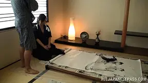 Dedicated Japanese Housewife Cleans Home Before Hot Sex Pleasure