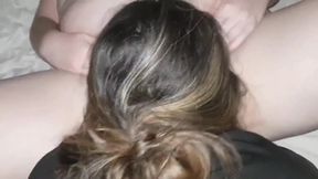MFF Licking Fingering Pussy While Taking BBC Doggy Deep in My Pussy