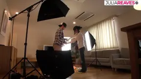 Sexy girl enjoys a deep hard fuck after gagging on a monster cock