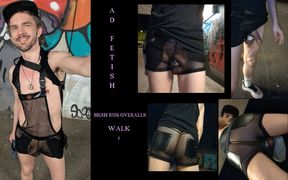 Mesh Rub Overalls - Night Walk