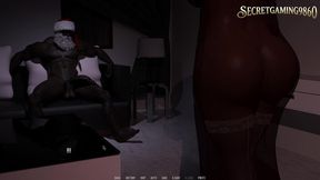 ariana s dark christmas 2 (part 04) by sieglinnde - wife fucks black santa guy behind husband s back - 3d porn game