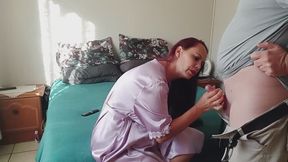 SCHOOL BULLY SEDUCES AND FUCKS MOM IN FRONT OF STEP-SON
