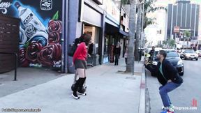 ”Beautiful Babe cummed in public restroom”