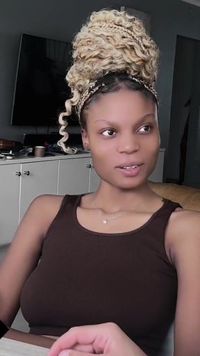 I ended up banging RAW the quiet BIG TITS BLACK TEEN who never missed a Sunday service   Clip 1