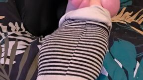 JOI feet closeup soft